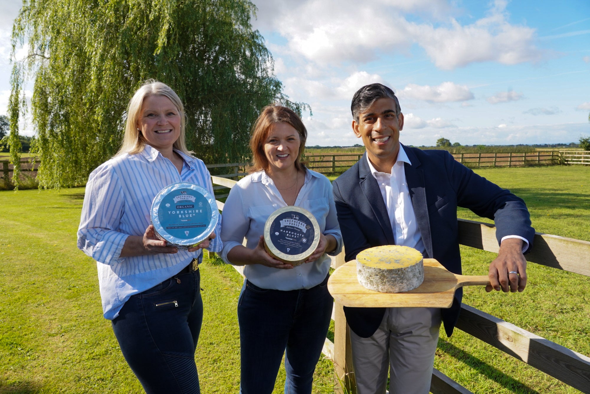 Rishi Sunak MP visits Shepherds Purse HQ to celebrate 35th anniversary