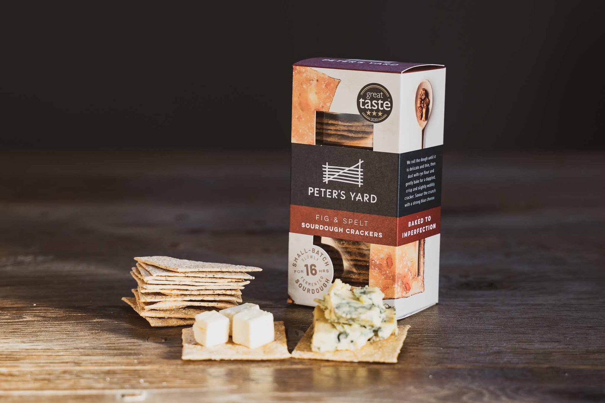 Peter's Yard Fig & Spelt Sourdough Crackers